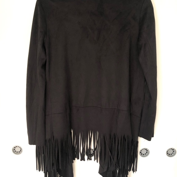 Suede Fringe Jacket - Picture 2 of 2